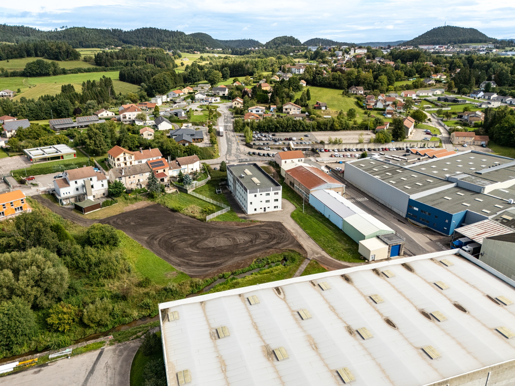 La vallée de la Vologne autour du site