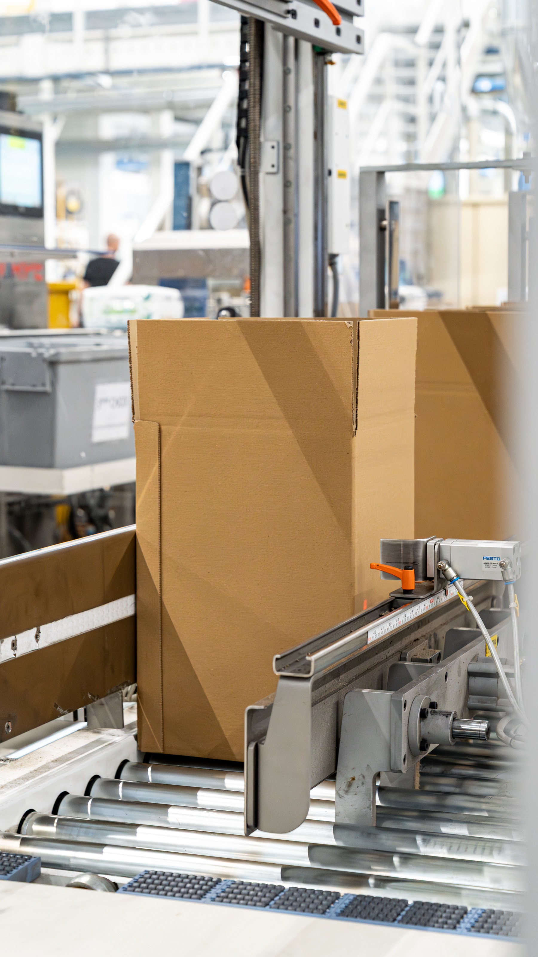 Les lignes de production robotisées